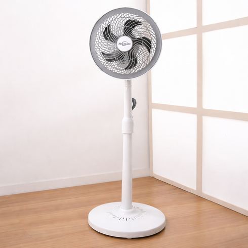 Ventilator Telescopic, 25W, 2 Viteze, Oscilație și Înălțime Reglabilă
