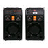 Set 2 boxe active, Bas Puternic, Amplificator, Lumini pe bas, Bluetooth, USB, AUX IN, CARD SD, 240W RMS