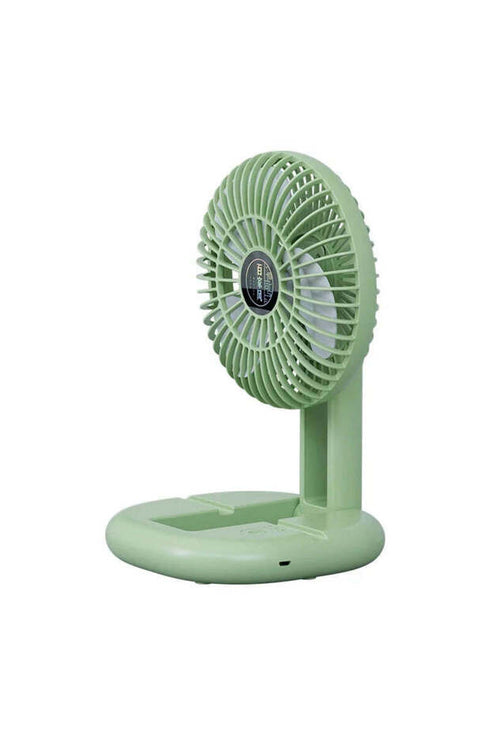 Mini Ventilator Reglabil și Pliabil cu Suport pentru Telefon – Reîncărcabil USB