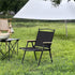 Set 2 scaune metalice pliabile pentru gradina, camping sau plaja