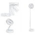 Ventilator Telescopic, 4 Viteze, Înclinare 180°, Baterie Reîncărcabilă