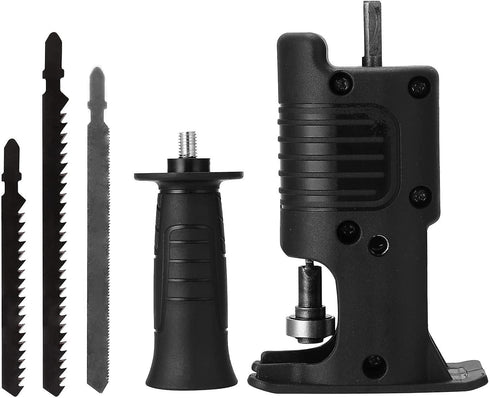 Adaptor tip fierăstrău sabie pentru bormașină, 3 lame incluse