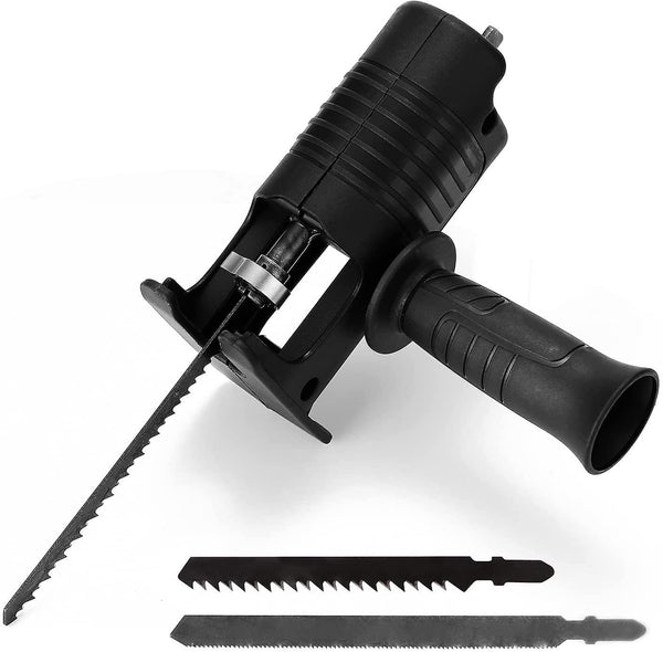 Adaptor tip fierăstrău sabie pentru bormașină, 3 lame incluse