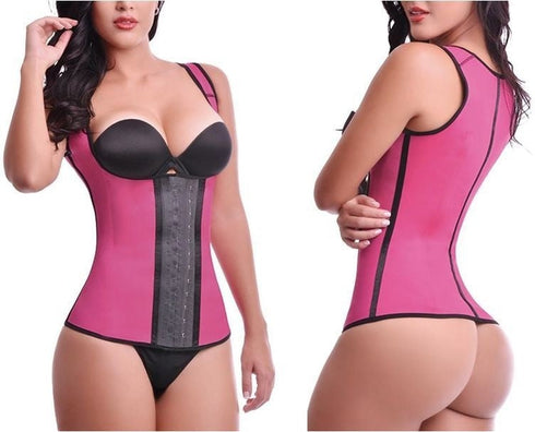 Corset talie de viespe, cu bretele, tip vesta
