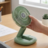 Mini Ventilator Reglabil și Pliabil cu Suport pentru Telefon – Reîncărcabil USB