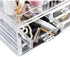 Organizator de cosmetice cu 4 sertare si compartimente multiple