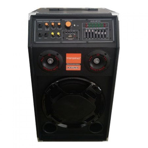 Set 2 boxe active, Bas Puternic, Amplificator, Lumini pe bas, Bluetooth, USB, AUX IN, CARD SD, 240W RMS