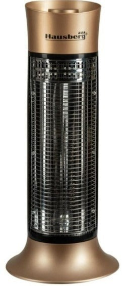 Radiator electric din fibra carbon Hausberg HB 8750, 900 W, 2 nivele de putere