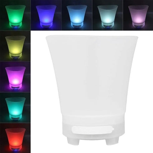 Frapiera gheata 7L cu iluminare LED si boxa wireless reincarcabila