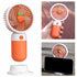 Mini Ventilator Portabil cu Suport, Reîncărcabil USB – Silențios, 3 Viteze, Design Compact