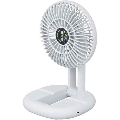 Mini Ventilator Reglabil și Pliabil cu Suport pentru Telefon – Reîncărcabil USB