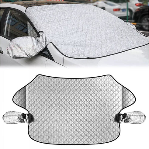 Husa pentru parbriz si oglinzi cu protectie impotriva inghetului sau razelor solare, 140x105