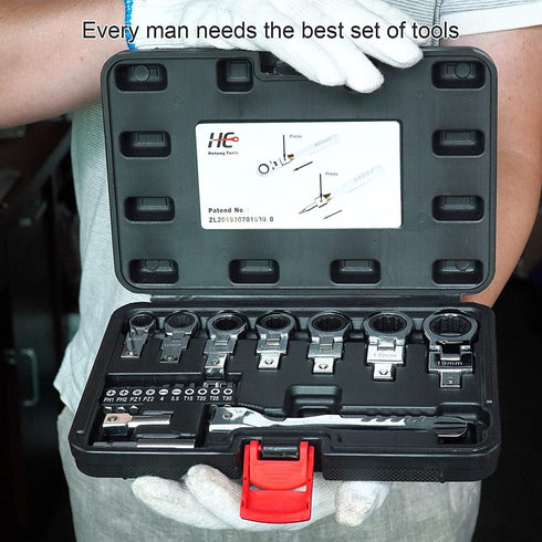 Trusa 20 Piese Chei cap Flexibil + cap surubelnite