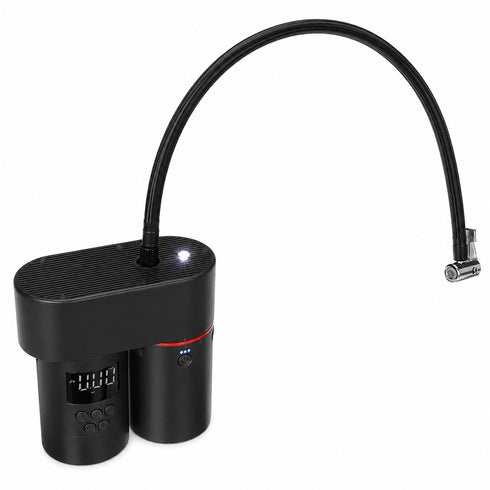 Pompă de Aer Multifuncțională 4 în 1 – Aspirator Auto, Pistol de Spălare și Compresor cu Funcție Power Bank Wireless