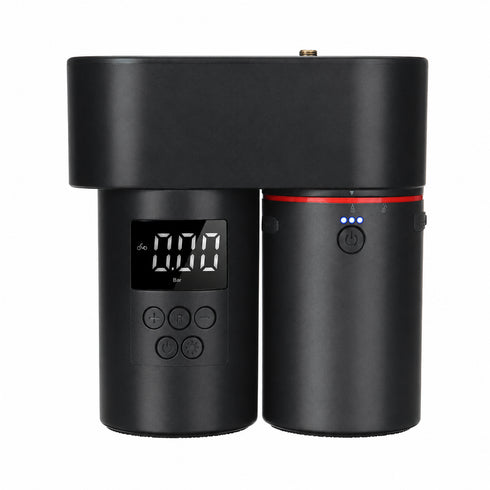 Pompă de Aer Multifuncțională 4 în 1 – Aspirator Auto, Pistol de Spălare și Compresor cu Funcție Power Bank Wireless