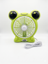 Ventilator de Birou pentru Copii cu Design Cartoon – Reîncărcabil USB, 3 Viteze, Compact și Silențios