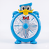 Ventilator de Birou pentru Copii cu Design Cartoon – Reîncărcabil USB, 3 Viteze, Compact și Silențios