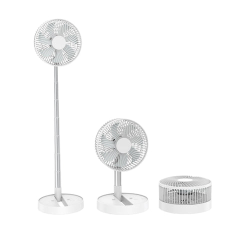 Ventilator Telescopic, 4 Viteze, Înclinare 180°, Baterie Reîncărcabilă