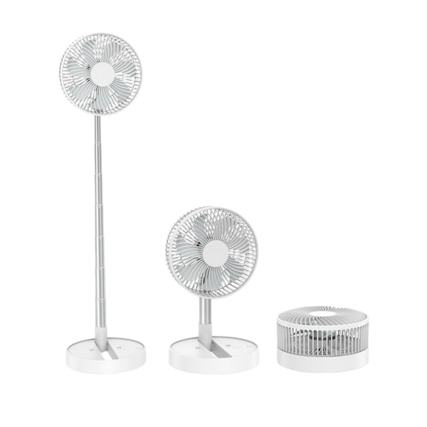 Ventilator Telescopic, 4 Viteze, Înclinare 180°, Baterie Reîncărcabilă