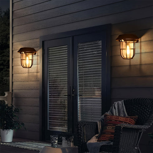Felinar LED pentru Exterior cu Panou Solar Integrat – Montaj în Sol sau Suspendare