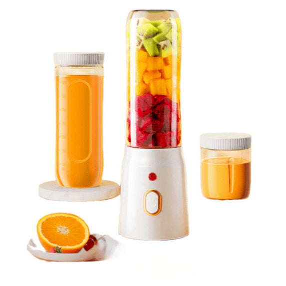 Blender Portabil Electric 450ML cu 10 Lame, Reîncărcabil USB