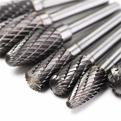 Set 8 freze Carbura, 6MM, Mari pentru Metal