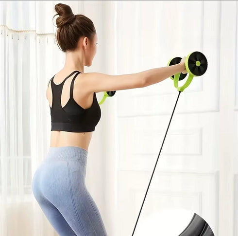 Aparat Multifuncțional Fitness – Antrenament pentru Abdomen, Brațe și Picioare