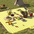 Pachet 1+1 Pătură de picnic sau plajă impermeabilă + cadou Umbrela