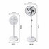 Ventilator Telescopic, 25W, 2 Viteze, Oscilație și Înălțime Reglabilă