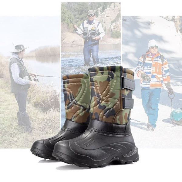 Cizme barbatesti impermeabile, antiderapante imblanite Alaska