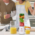 Blender Portabil Electric 450ML cu 10 Lame, Reîncărcabil USB