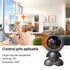 Cameră de supraveghere tip robot, 3MP, Wi-Fi, vedere nocturnă