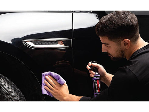 Kit Ceara ceramica auto pentru protectie raze UV, strat hidrofob, laveta microfibra