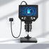 Microscop Digital LCD 4.3", HD 8MP, Zoom 1-1000X, 8 LED-uri, Baterie Reîncărcabilă, Compatibil PC