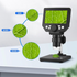 Microscop Digital LCD 4.3", HD 8MP, Zoom 1-1000X, 8 LED-uri, Baterie Reîncărcabilă, Compatibil PC
