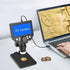 Microscop Digital LCD 4.3", HD 8MP, Zoom 1-1000X, 8 LED-uri, Baterie Reîncărcabilă, Compatibil PC