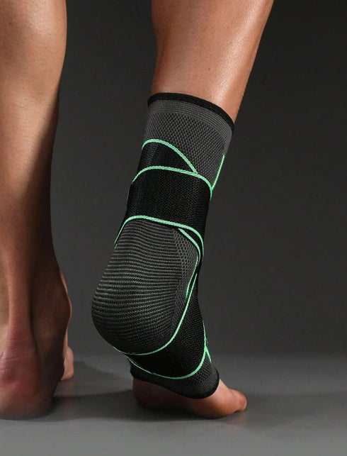 Glezniera Elastică, Orteza de Protecție pentru Glezna cu Benzi de Fixare Elastice