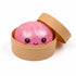 Dumpling Squishy Glitter - Jucarie Antistres Kawaii cu Bol, Slow Squeeze