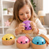 Dumpling Squishy Glitter - Jucarie Antistres Kawaii cu Bol, Slow Squeeze