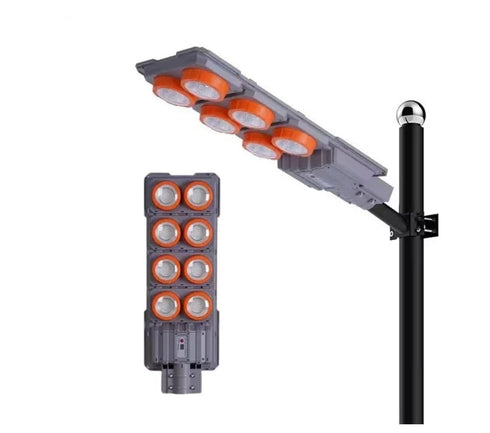 Lampă Solară Stradală Exterior cu Senzor de Miscare și Telecomandă – 400W / 600W