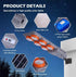 Lampă Solară Stradală Exterior cu Senzor de Miscare și Telecomandă – 400W / 600W