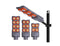 Lampă Solară Stradală Exterior cu Senzor de Miscare și Telecomandă – 400W / 600W