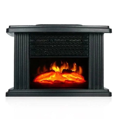 Aeroterma Portabila Tip Semineu cu Imitatie Flacara