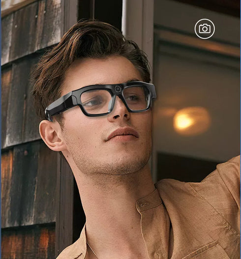 Ochelari cu Cameră – Fotografiere 4K Ultra HD, Înregistrare 2K și Bluetooth