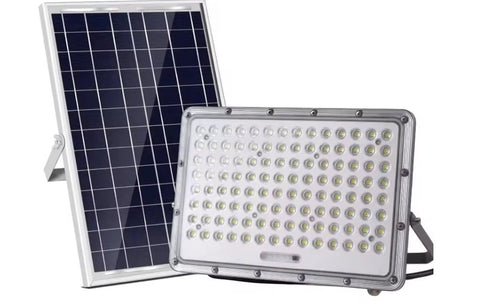 Proiector Solar LED Exterior cu Panou Solar Separat – 3000W / 5000W