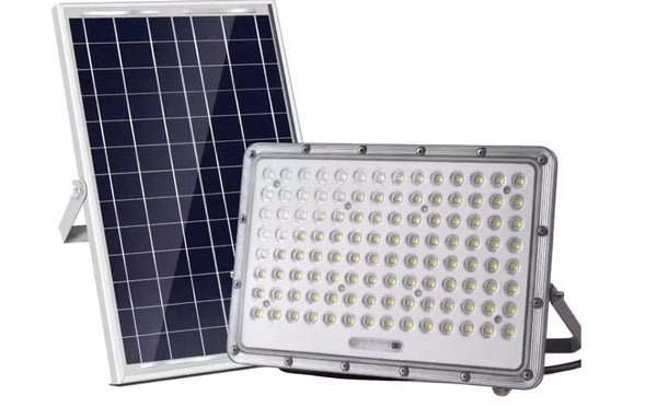 Proiector Solar LED Exterior cu Panou Solar Separat – 3000W / 5000W