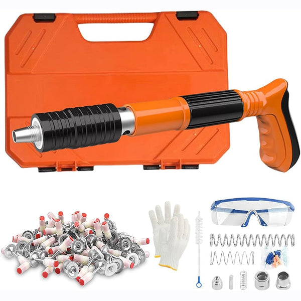 Pistol manual pentru fixarea cuielor in beton, perete, lemn