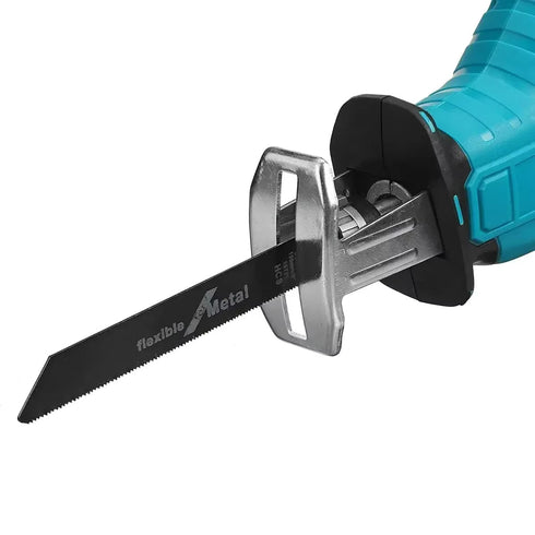 Fierastrau electric tip sabie, 2 acumulatori 48V, 4 lame