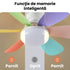 Ventilator de Tavan cu LED și Telecomandă – 40W, E27, 3 Viteze și 3 Moduri de Iluminare