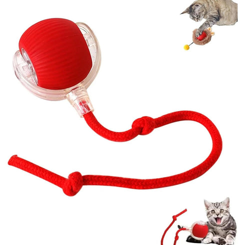 Jucarie interactiva smart pentru caini si pisici, lumini LED